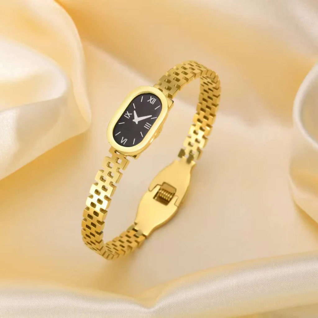 18K Gold Watch Bracelet