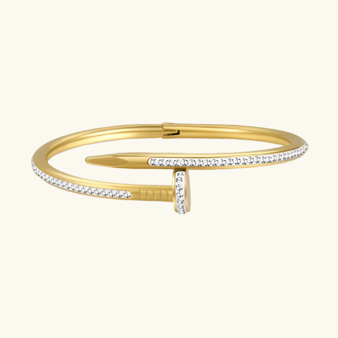 Cartier Nail Zircon Bangle