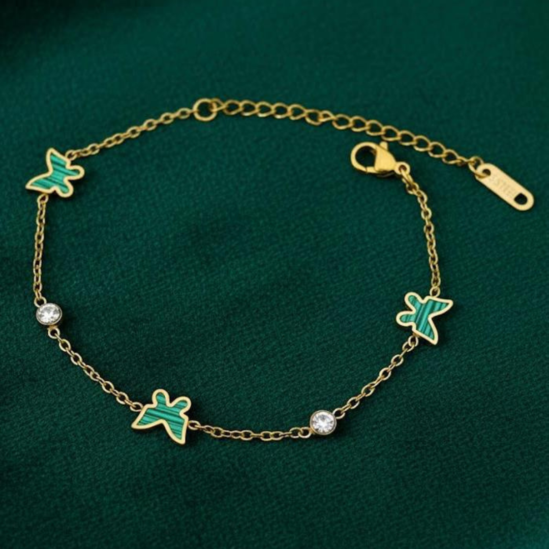 Dainty Butterfly Bracelet | 3 Colour