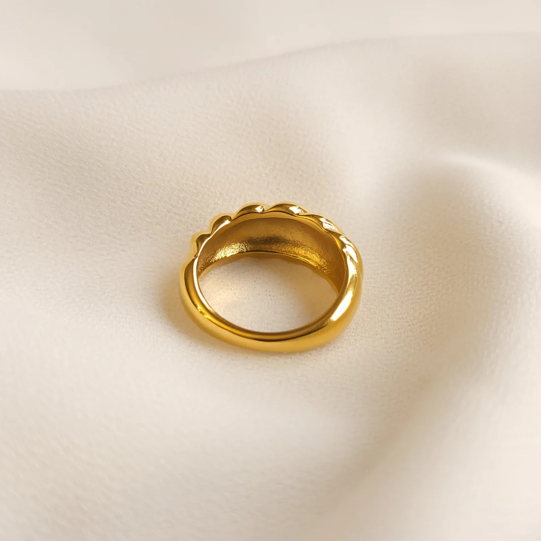 Dome Gold Ring