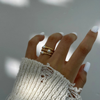 Elegant Pearl Adjustable Ring