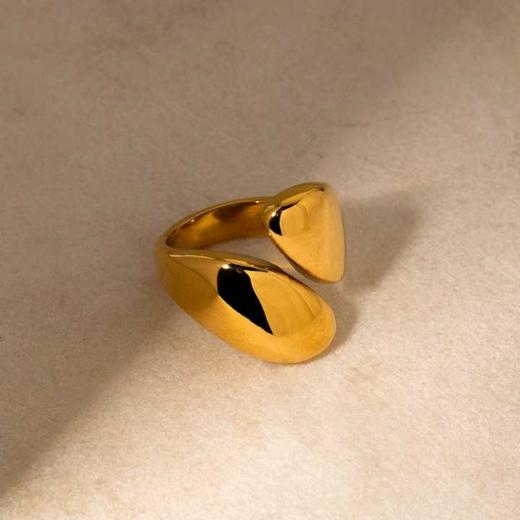 Mila Gold Adjustable Ring