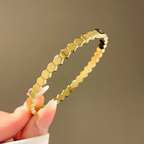 Nova Edge Gold Bangle