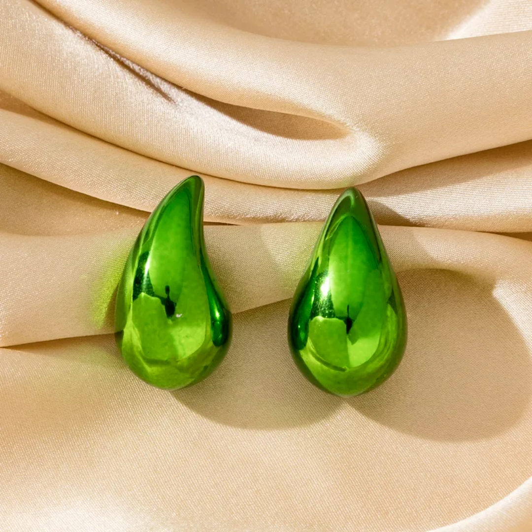 Chunky Teardrop Studs