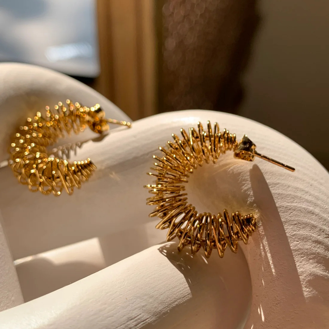 Orya Gold Hoops