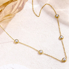Pearl Stone Gold Set