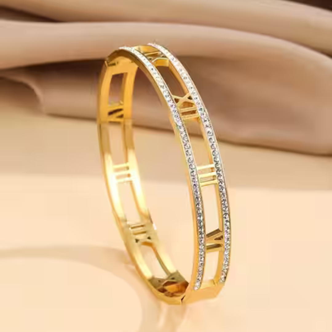 Roman Zircon Bangle