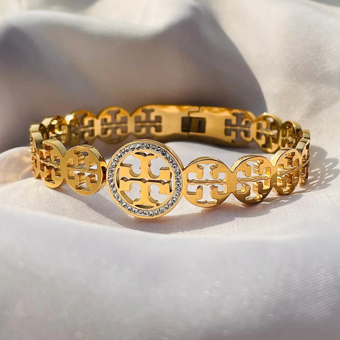Tory Bruch Zircon Bangle