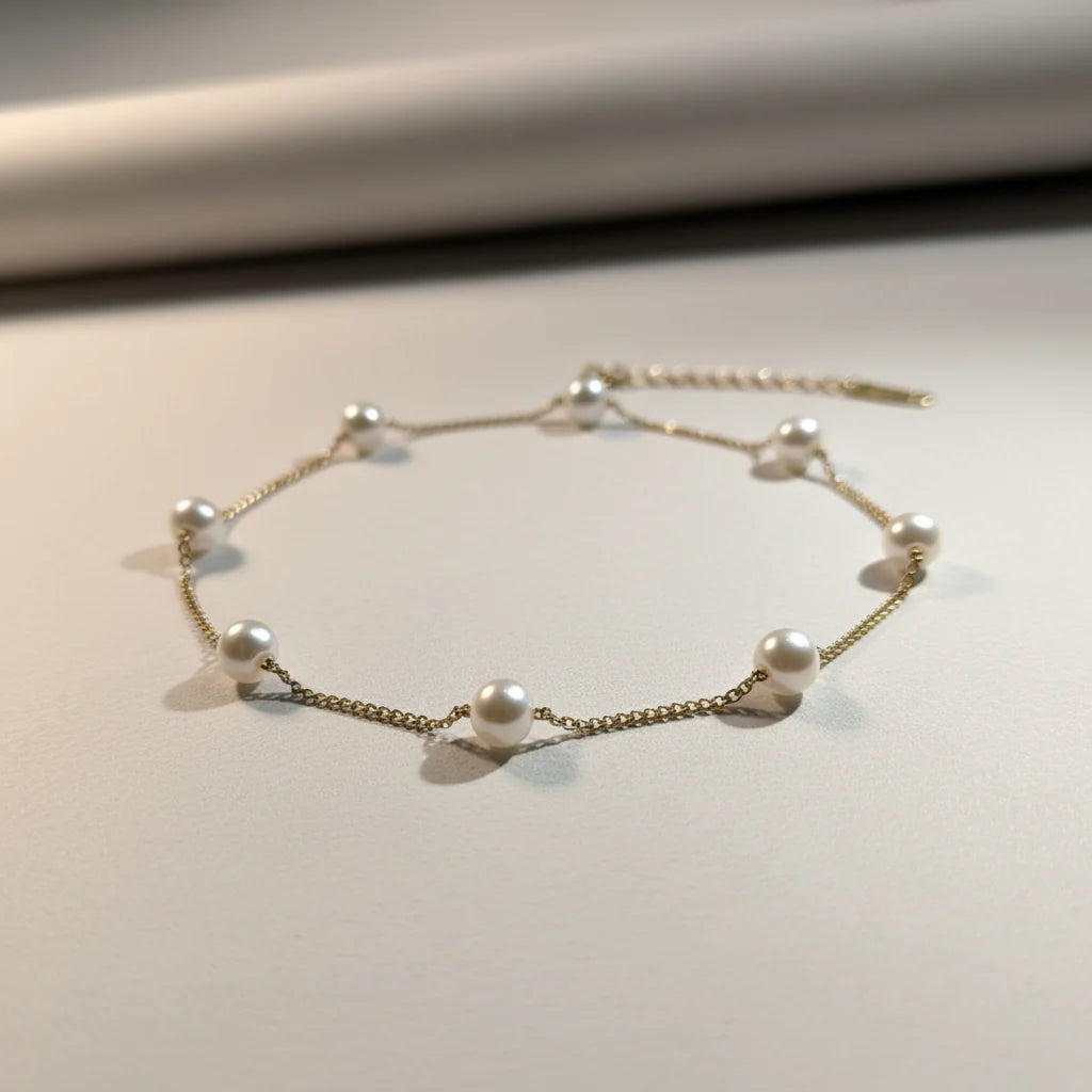 Pearl Whisper Anklet