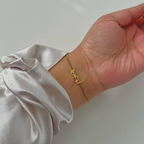 YSL Gold Chain Bracelet