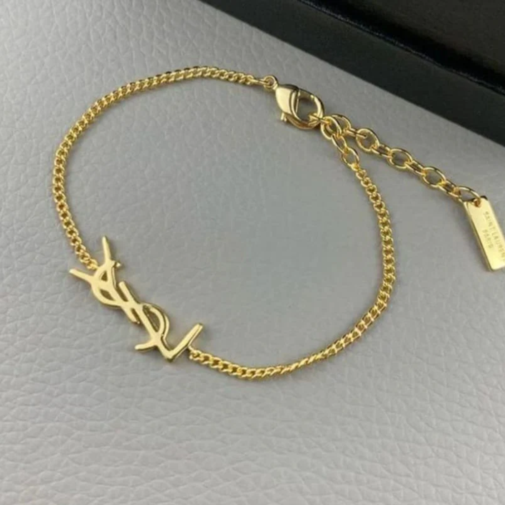YSL Gold Chain Bracelet