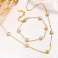 Pearl Stone Gold Set